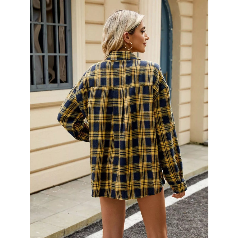 Plaid Button Up Shirt Apparel and Accessories