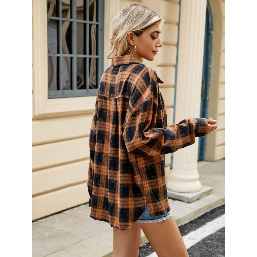 Plaid Button Up Shirt Apparel and Accessories