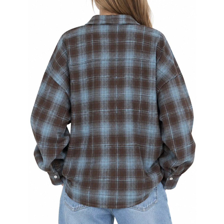 Plaid Button Up Shirt Apparel and Accessories