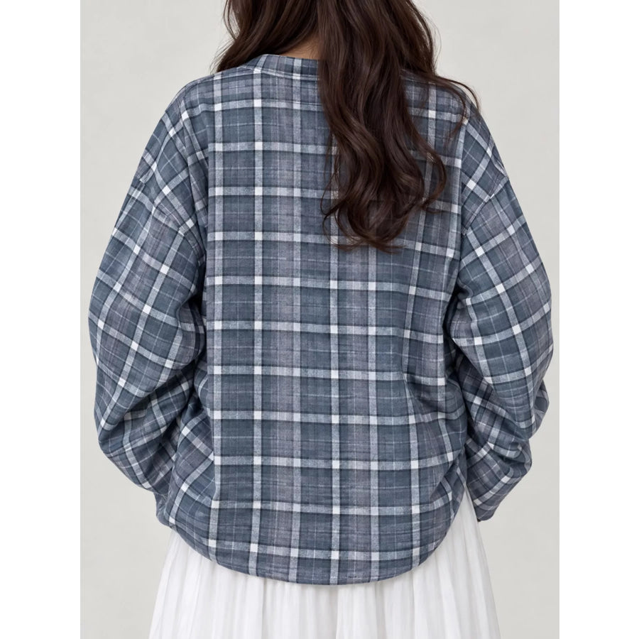 Plaid Button Up Shirt Apparel and Accessories