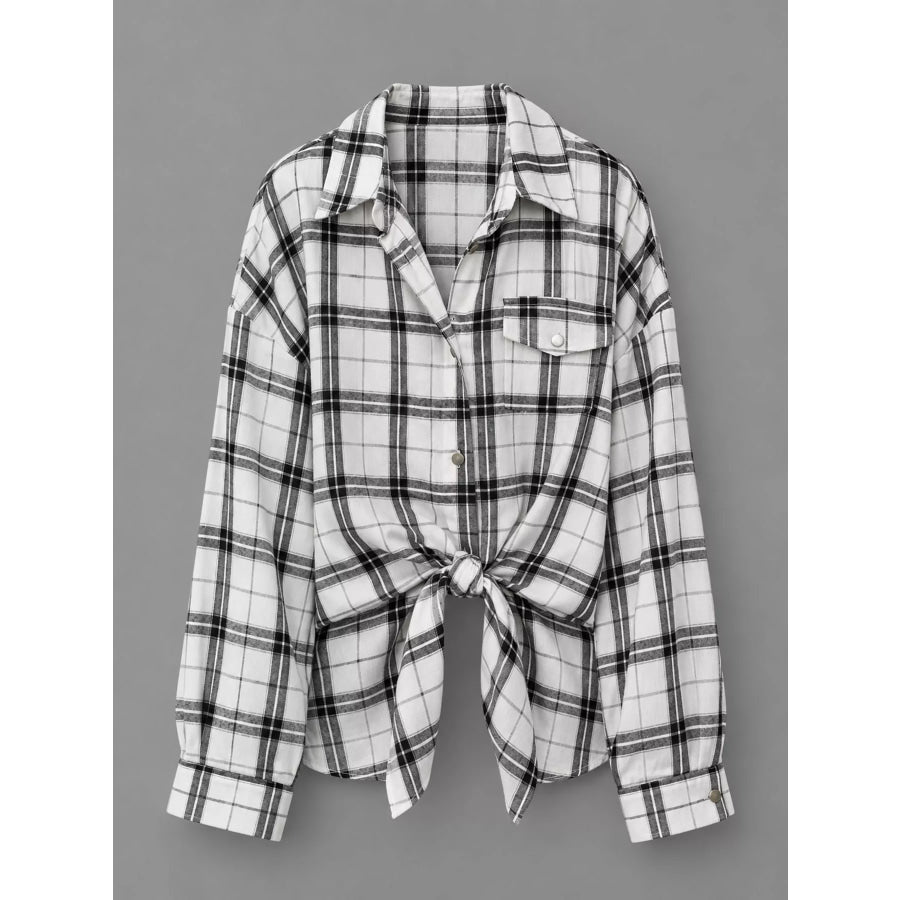 Plaid Button Up Shirt Apparel and Accessories