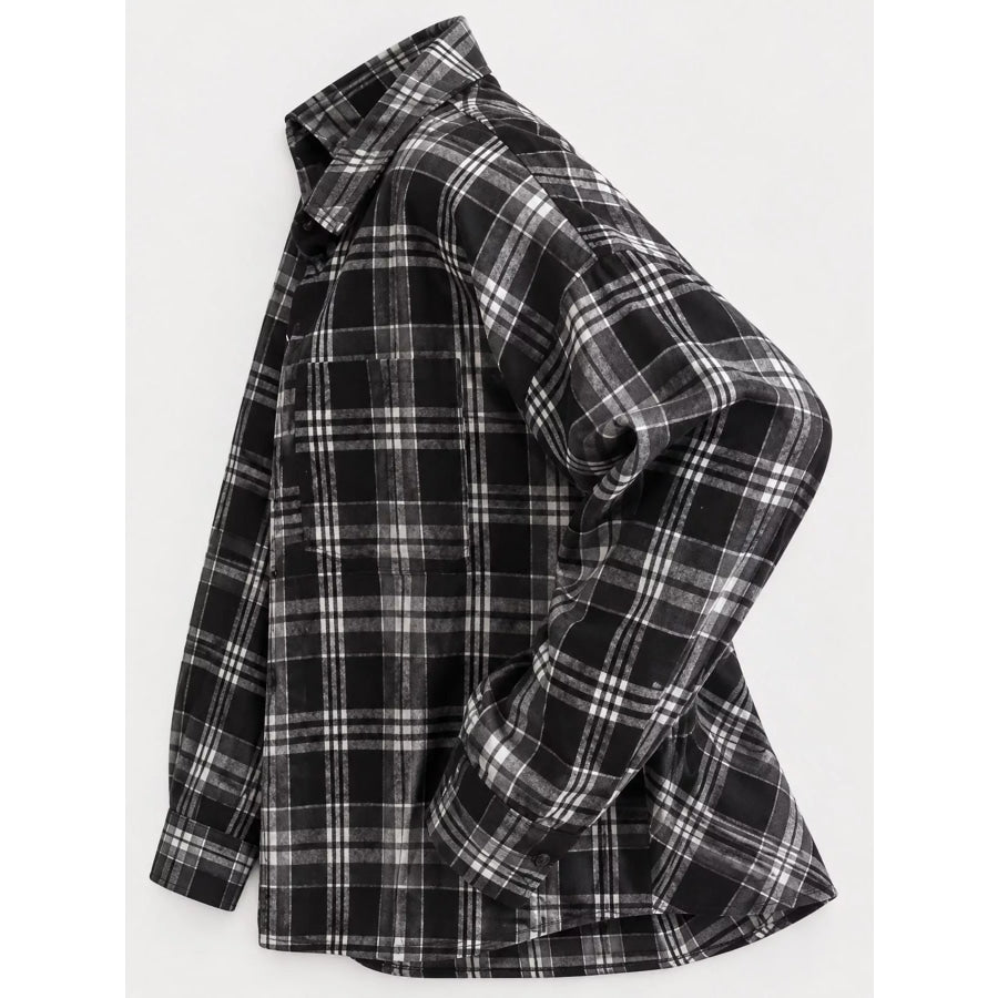 Plaid Button Up Shirt Apparel and Accessories