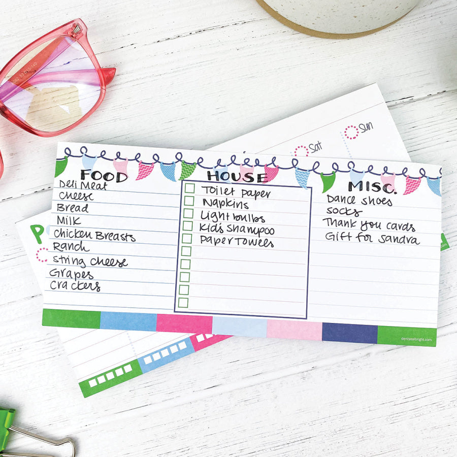 Plan Your Way Bundle | Daily &amp; Weekly Planner Pads Pads