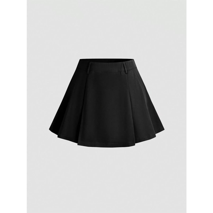 Pleated Mini Skirt Apparel and Accessories