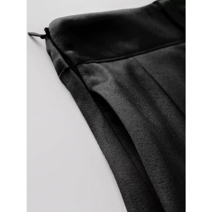 Pleated Mini Skirt Apparel and Accessories
