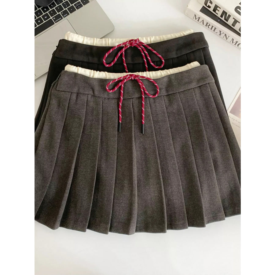 Pleated Mini Skirt Apparel and Accessories
