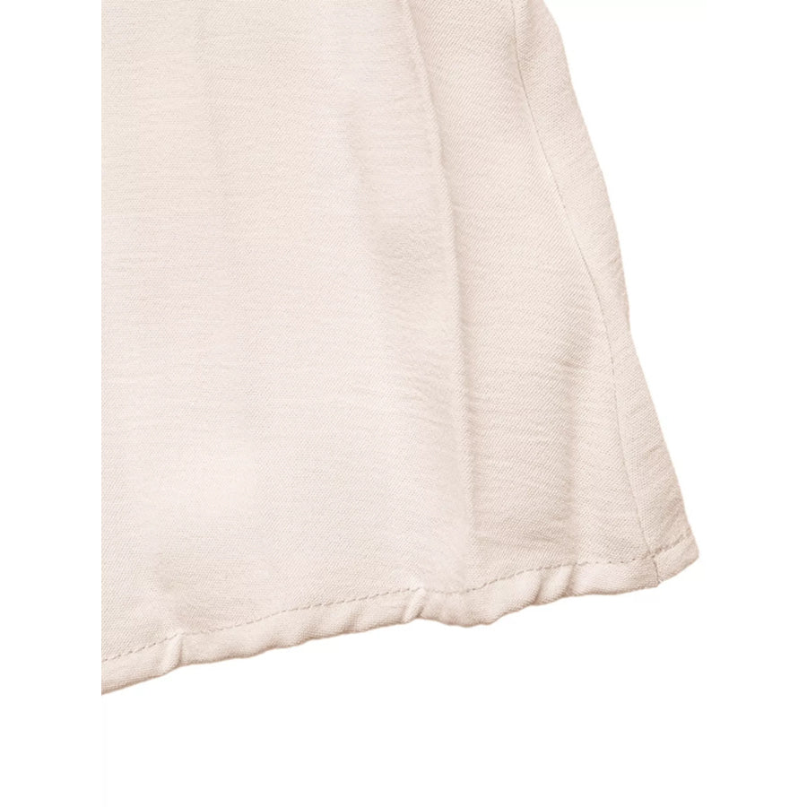 Pleated V-Neck Midi Dress Apparel and Accessories