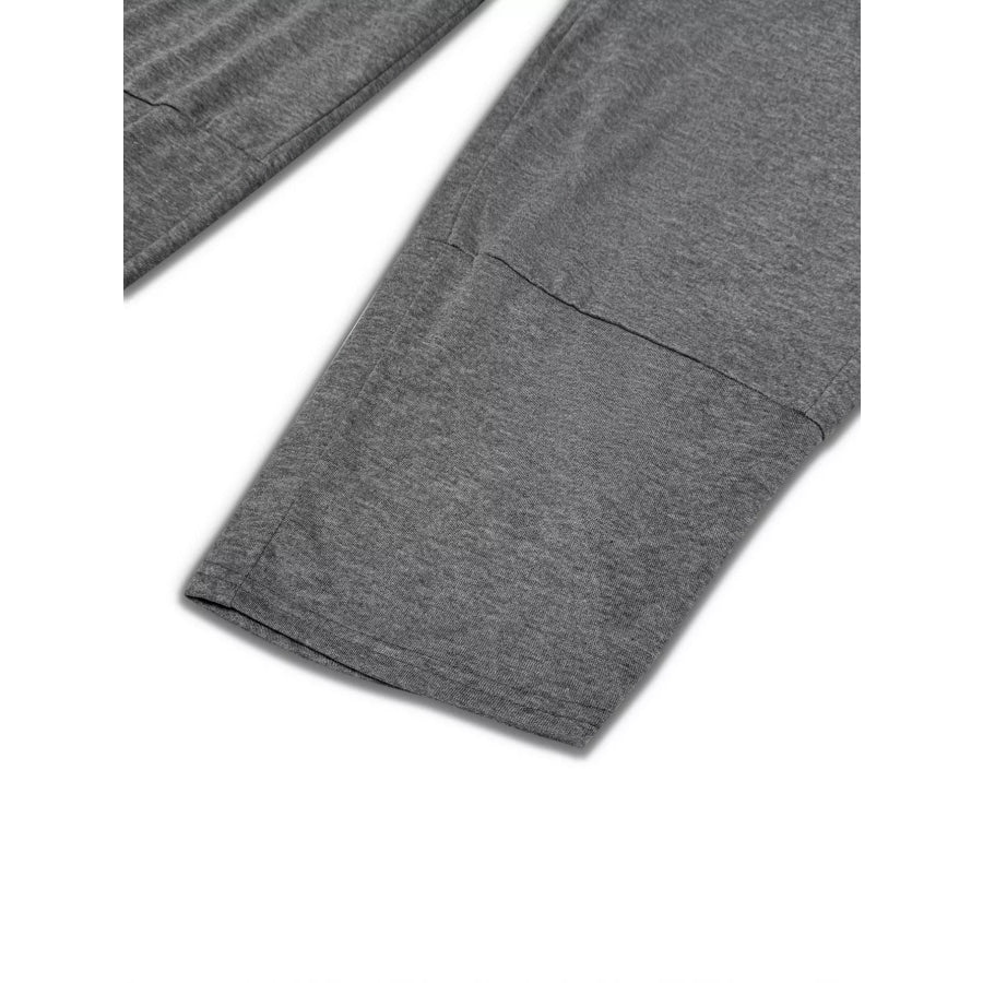 Plus Size Casual Loose Fit Top and Pants Two-Piece Set Apparel and Accessories