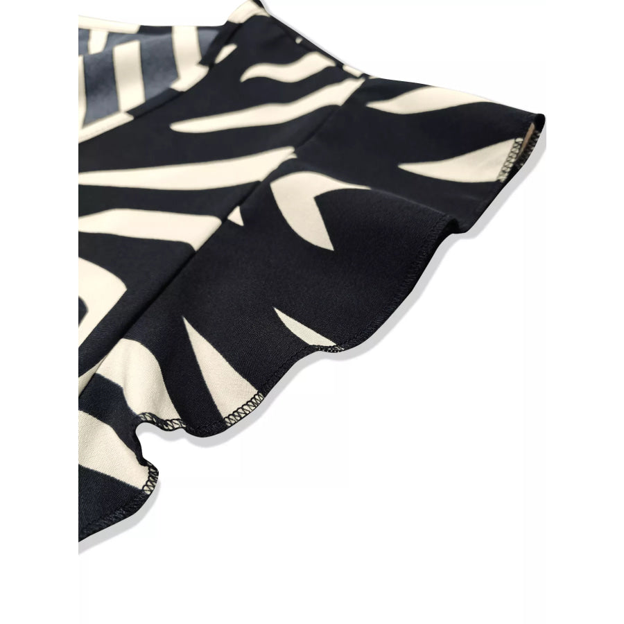 Plus Size Chevron Print Wrap Maxi Dress Apparel and Accessories