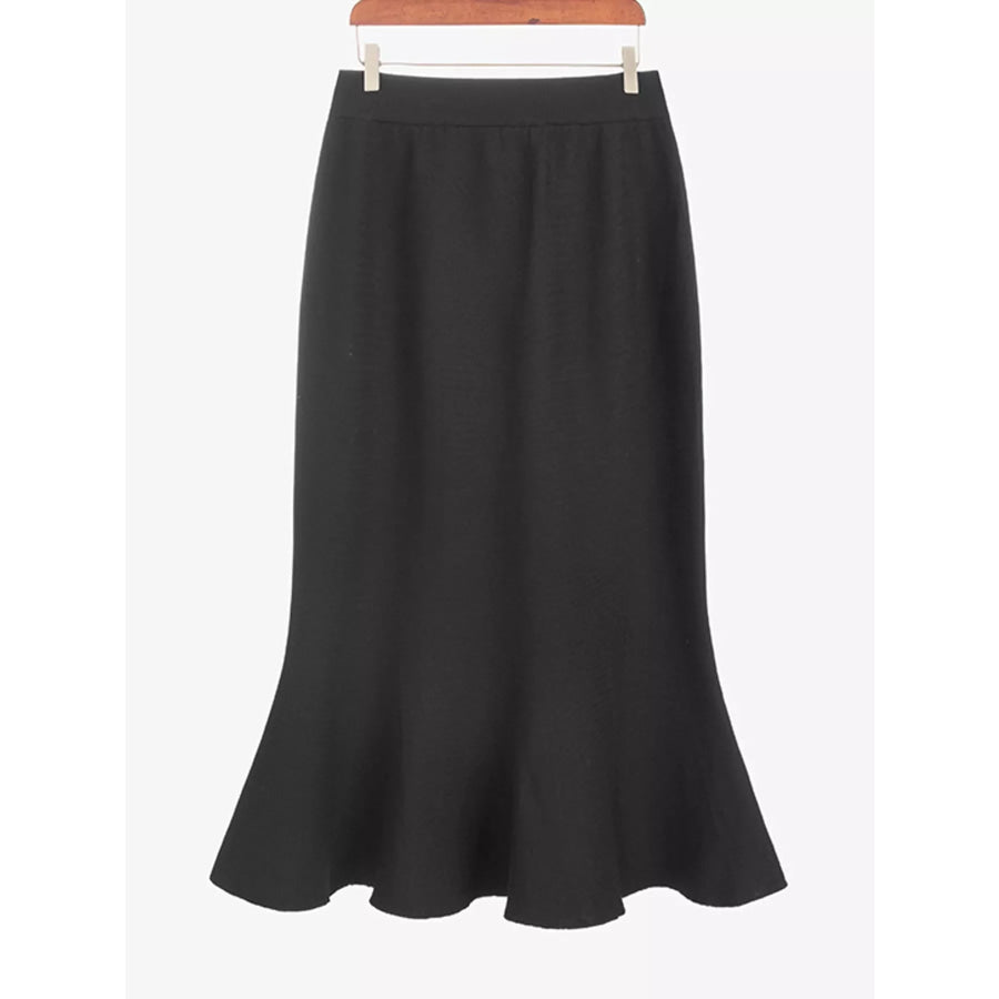Plus Size High-Waisted Mermaid Skirt Apparel and Accessories