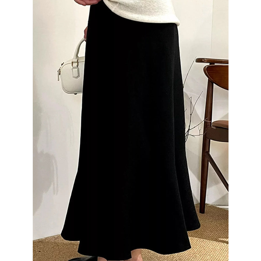 Plus Size High-Waisted Mermaid Skirt Apparel and Accessories
