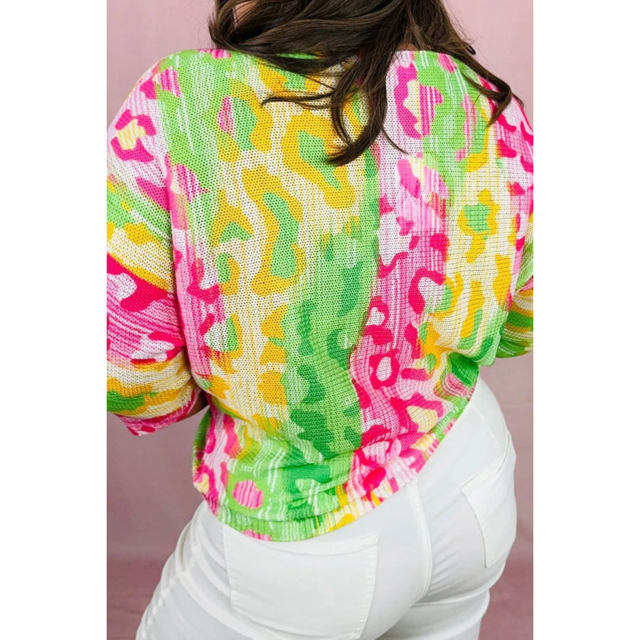 Plus Size Printed Round Neck T-Shirt Apparel and Accessories