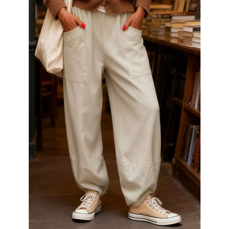 Plus Size Relaxed Fit Casual Pants Apparel and Accessories