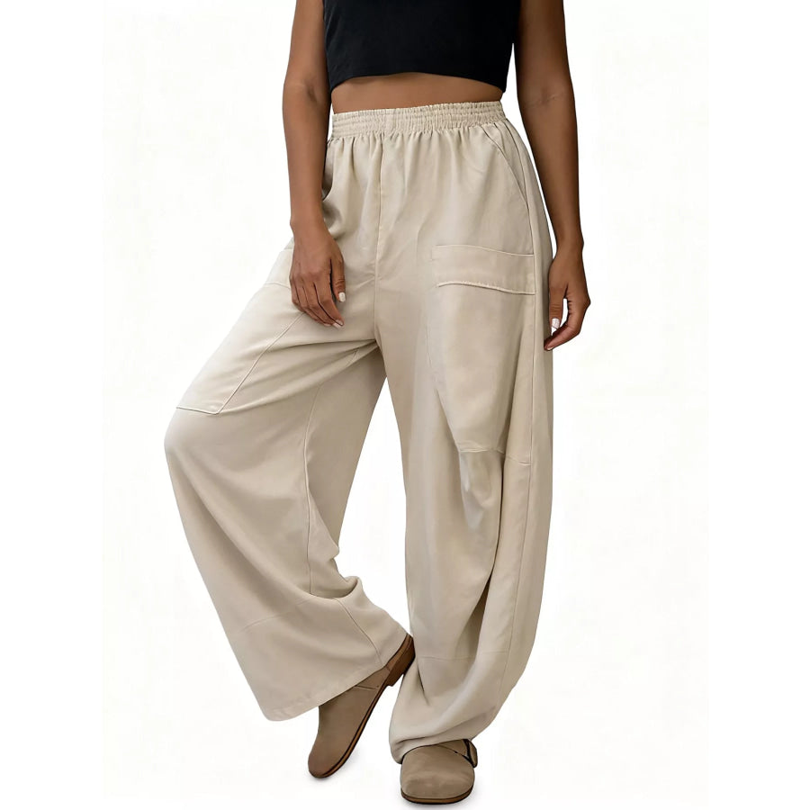 Plus Size Relaxed Fit Casual Pants Apparel and Accessories