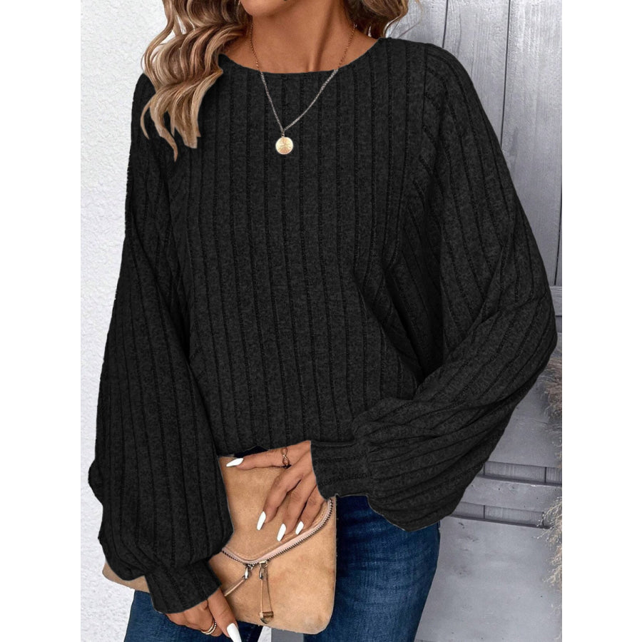 Plus Size Round Neck Batwing Sleeve T-Shirt Apparel and Accessories