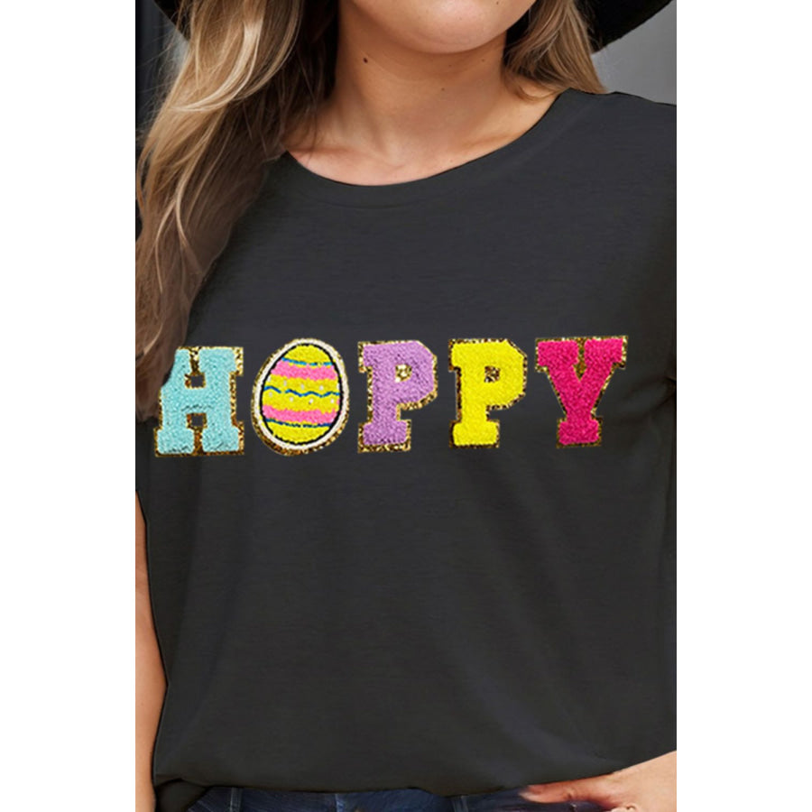 Plus Size Round Neck Short Sleeve T-Shirt Apparel and Accessories