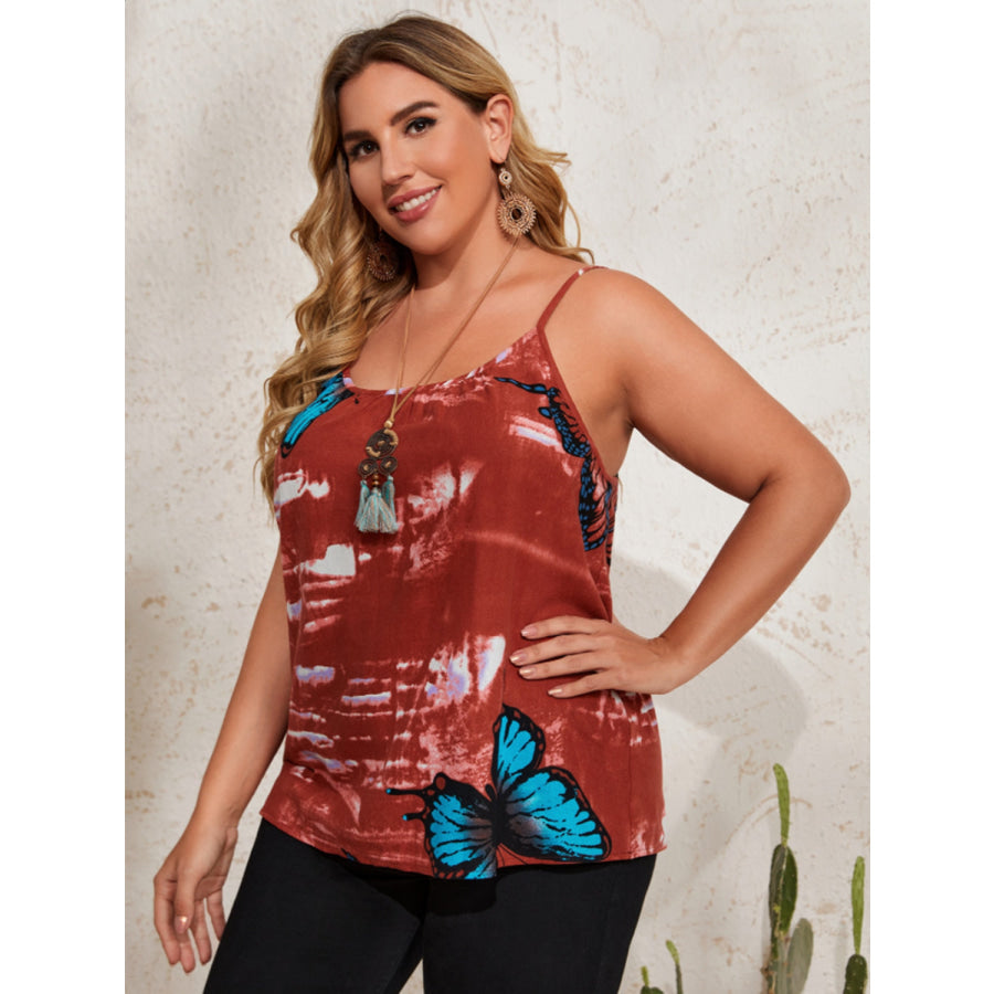 Plus Size Scoop Neck Cami Apparel and Accessories