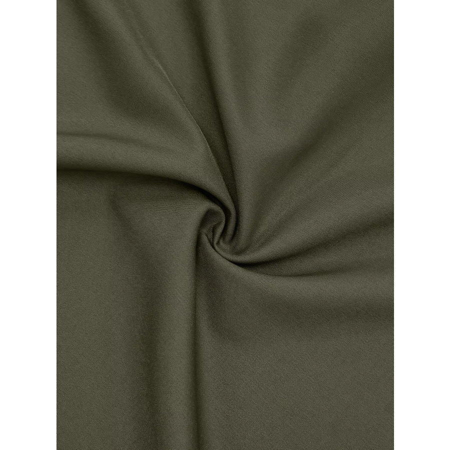 Plus Size Smocked Wide Leg Jumpsuit Apparel and Accessories