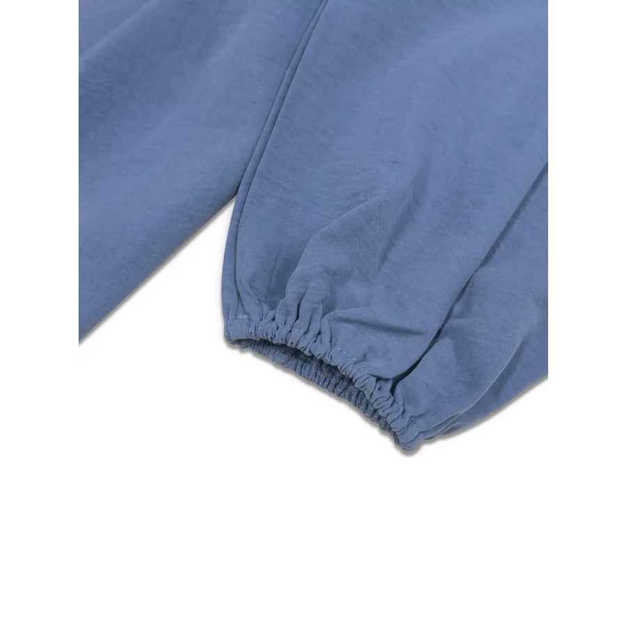Plus Size V-Neck Long Sleeve Blouse Apparel and Accessories
