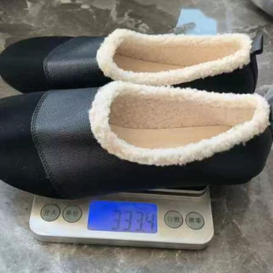 Plush-Lined Slip-Ons footwear