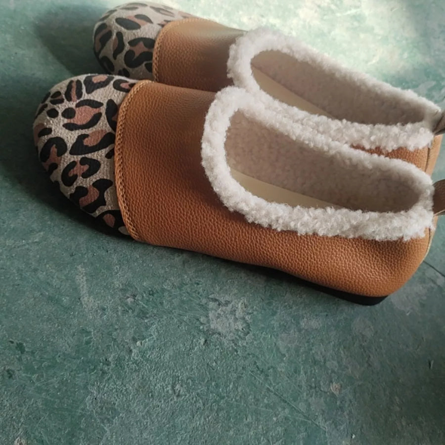 Plush-Lined Slip-Ons footwear