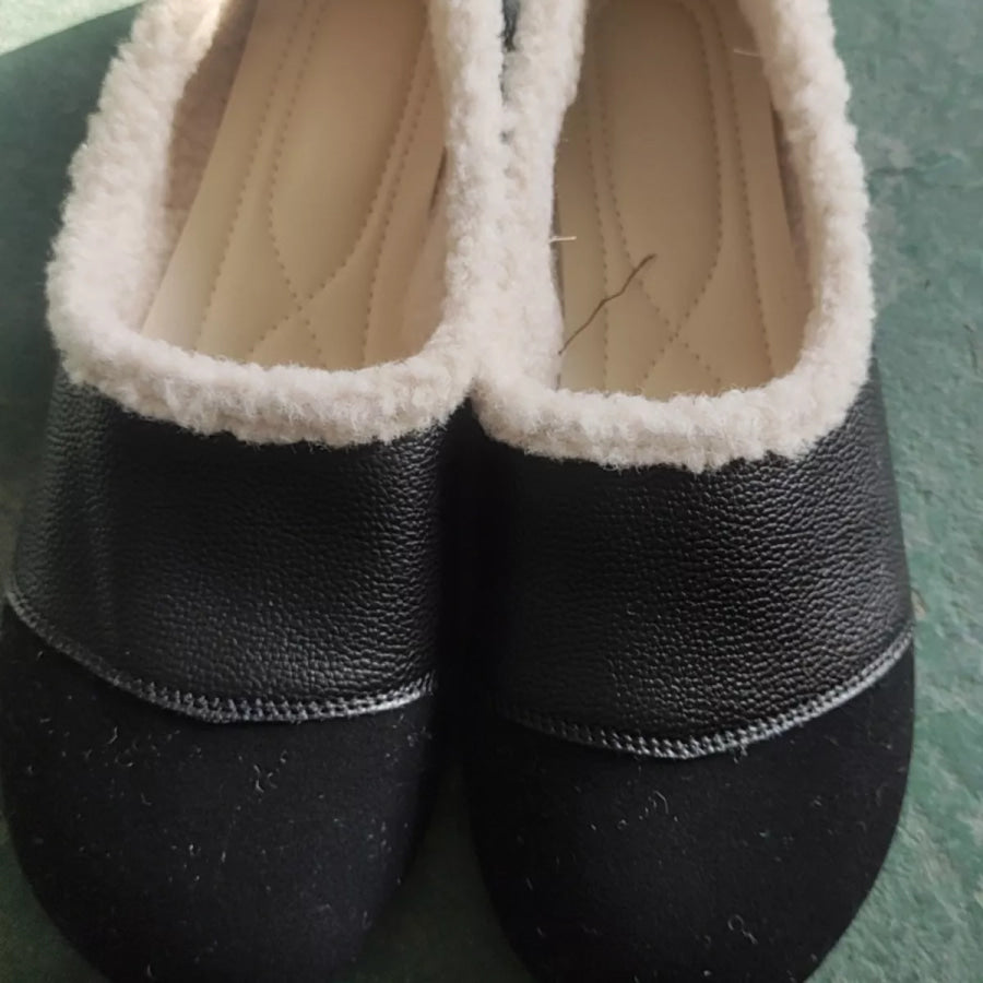 Plush-Lined Slip-Ons footwear