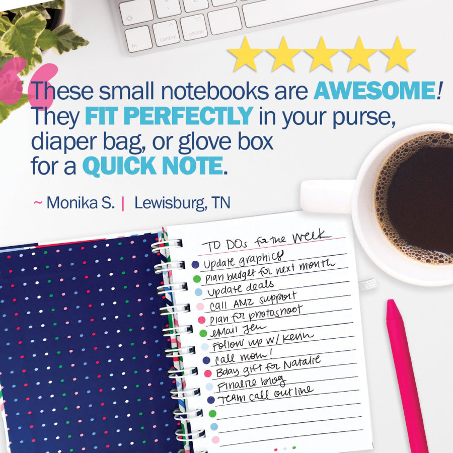 Pocket Notebooks | List Plan Doodle | 5 Styles Accessories