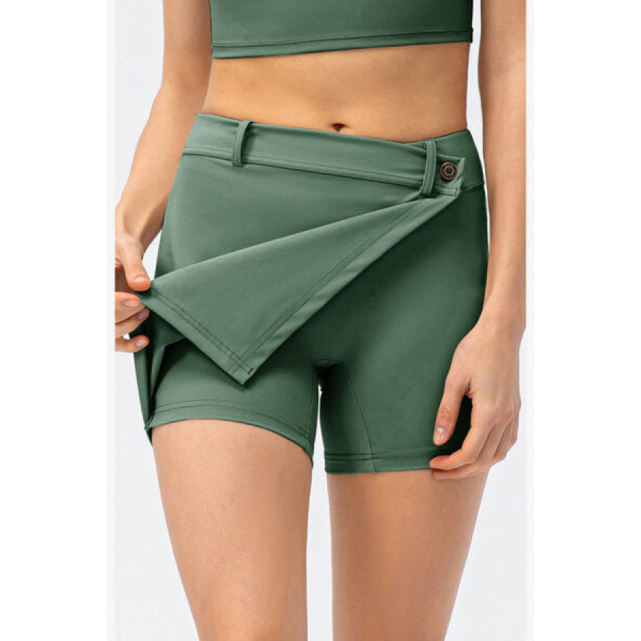 Pocketed Active Skort Clothing