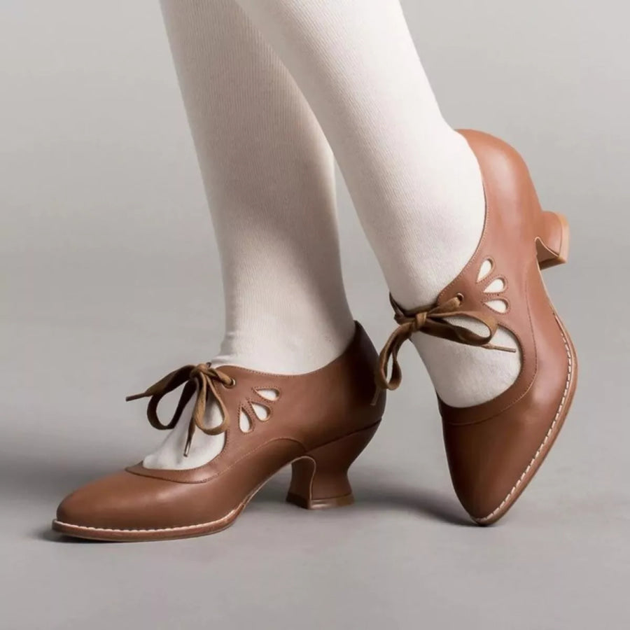 Point Toe Block Heel Shoes Apparel and Accessories