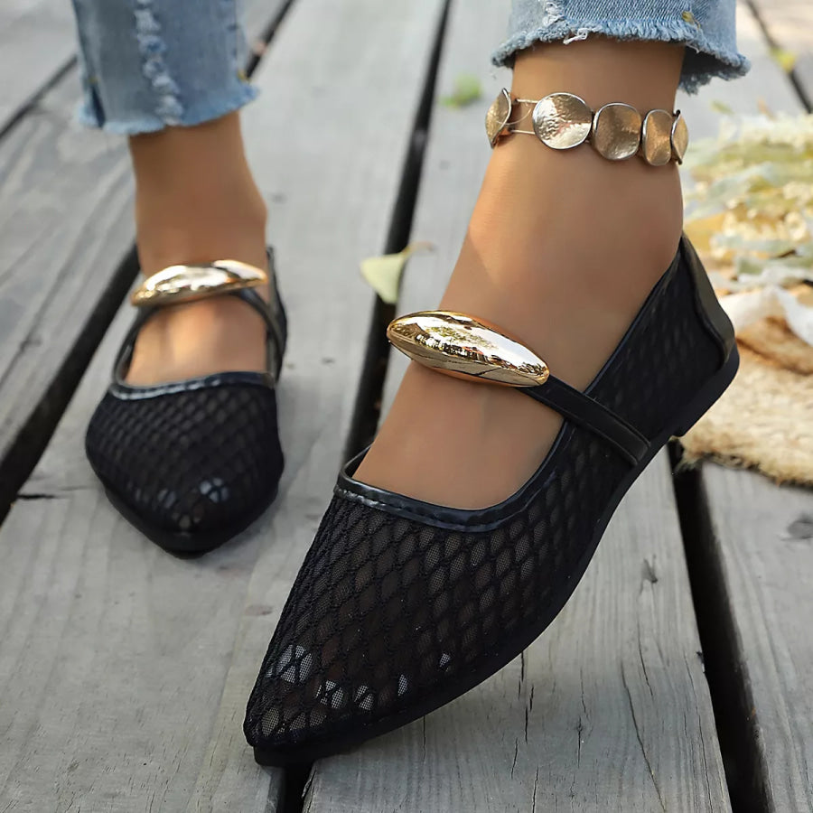 Point Toe Slip-Ons Apparel and Accessories