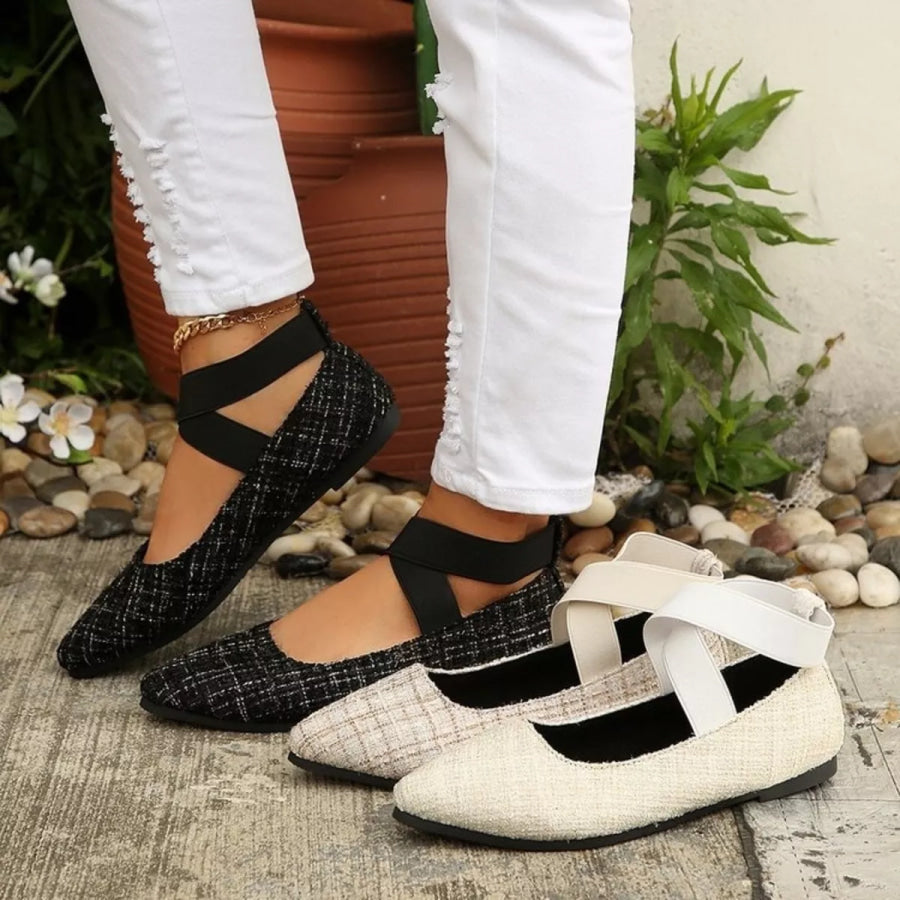 Point Toe Slip-Ons Apparel and Accessories