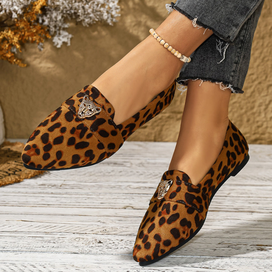 Point Toe Slip-Ons Apparel and Accessories