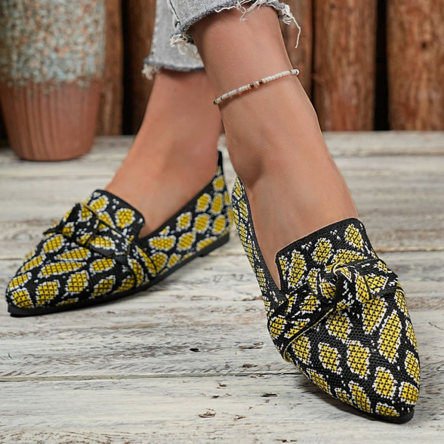 Point Toe Slip-Ons Apparel and Accessories