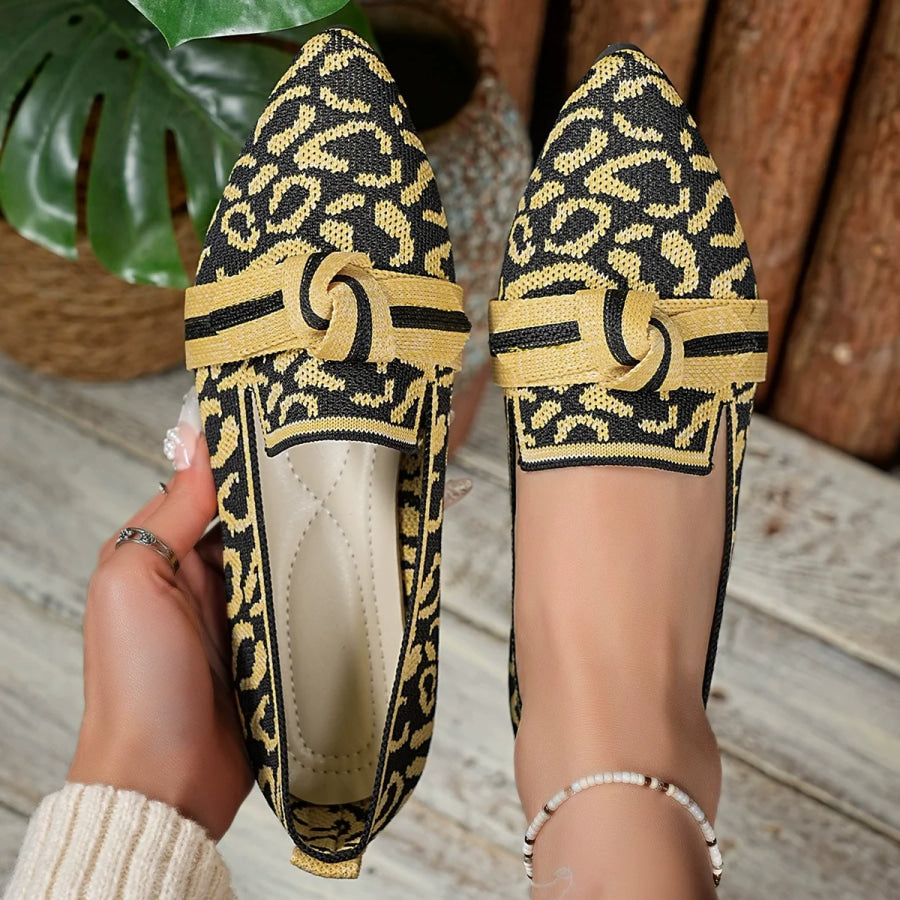 Point Toe Slip-Ons Apparel and Accessories
