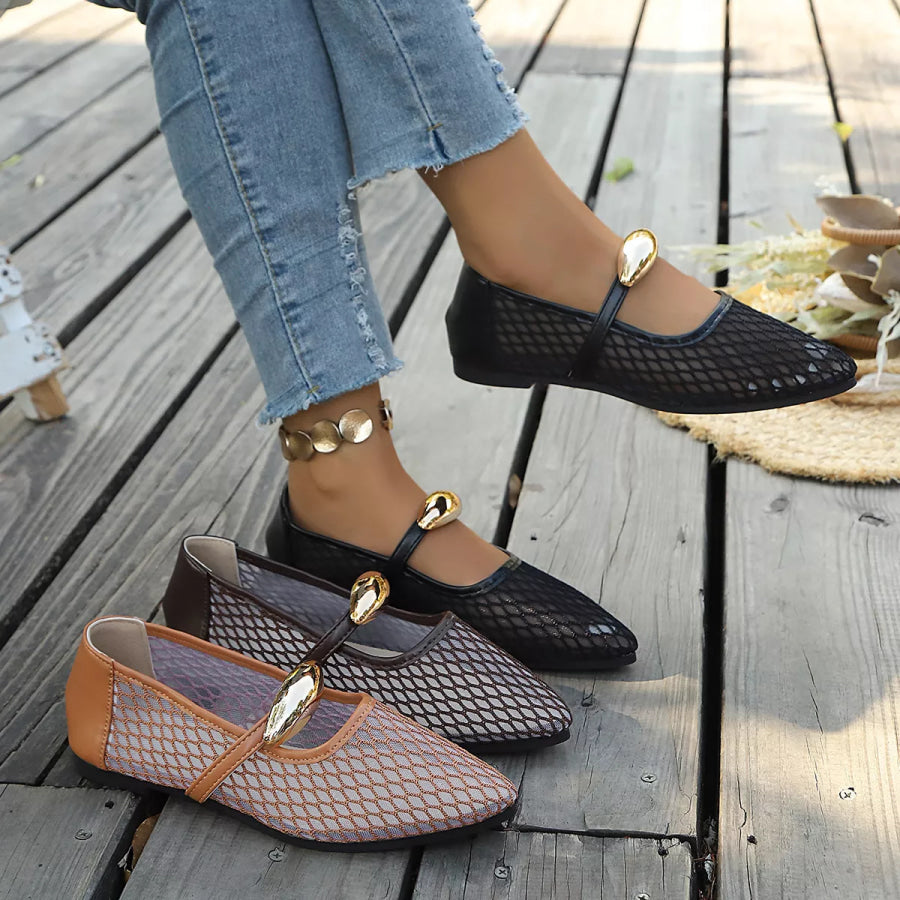 Point Toe Slip-Ons Apparel and Accessories