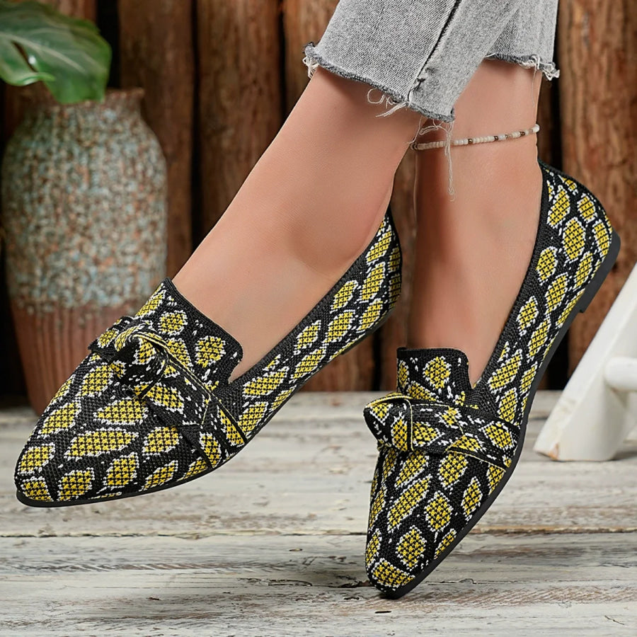 Point Toe Slip-Ons Apparel and Accessories