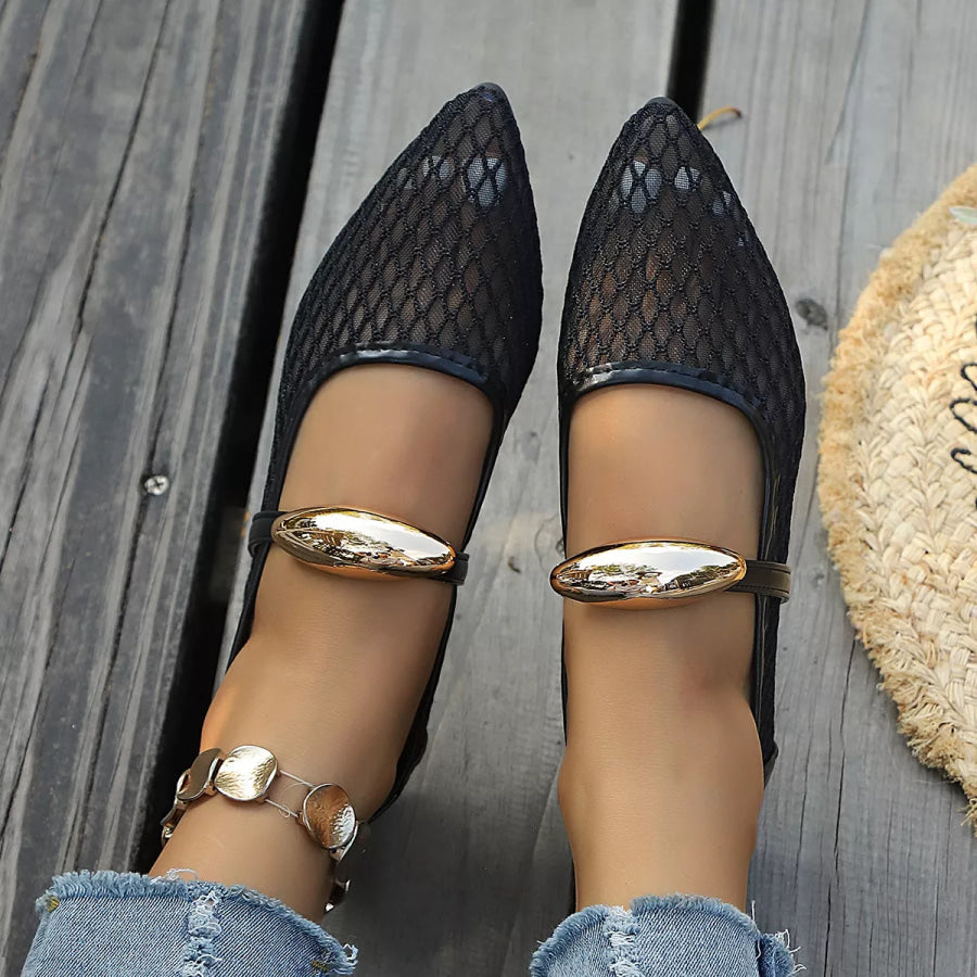 Point Toe Slip-Ons Apparel and Accessories