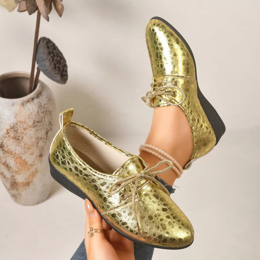Point Toe Wedge Loafers Apparel and Accessories