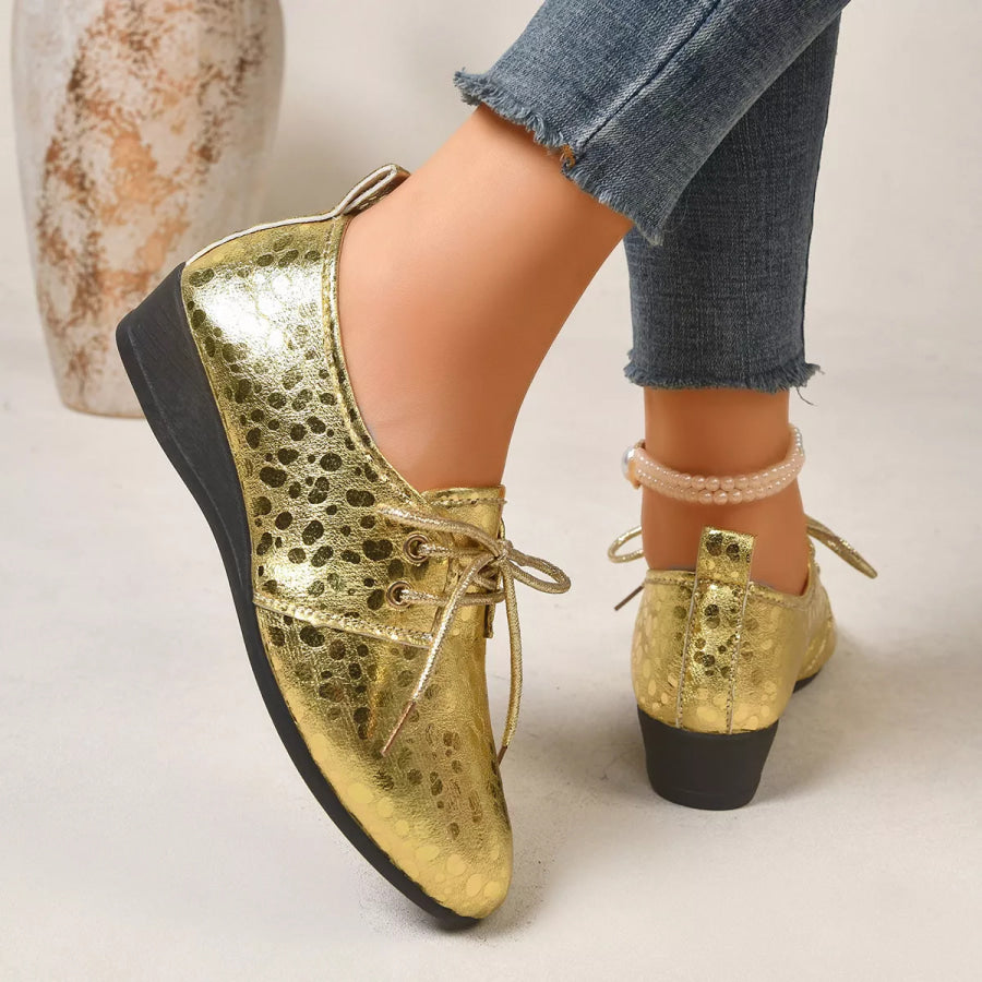 Point Toe Wedge Loafers Apparel and Accessories