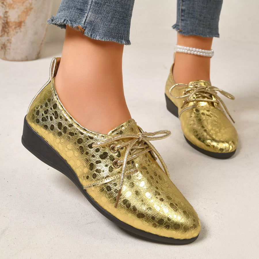 Point Toe Wedge Loafers Apparel and Accessories