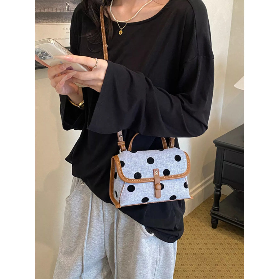 Polka Dot Crossbody Bag Apparel and Accessories