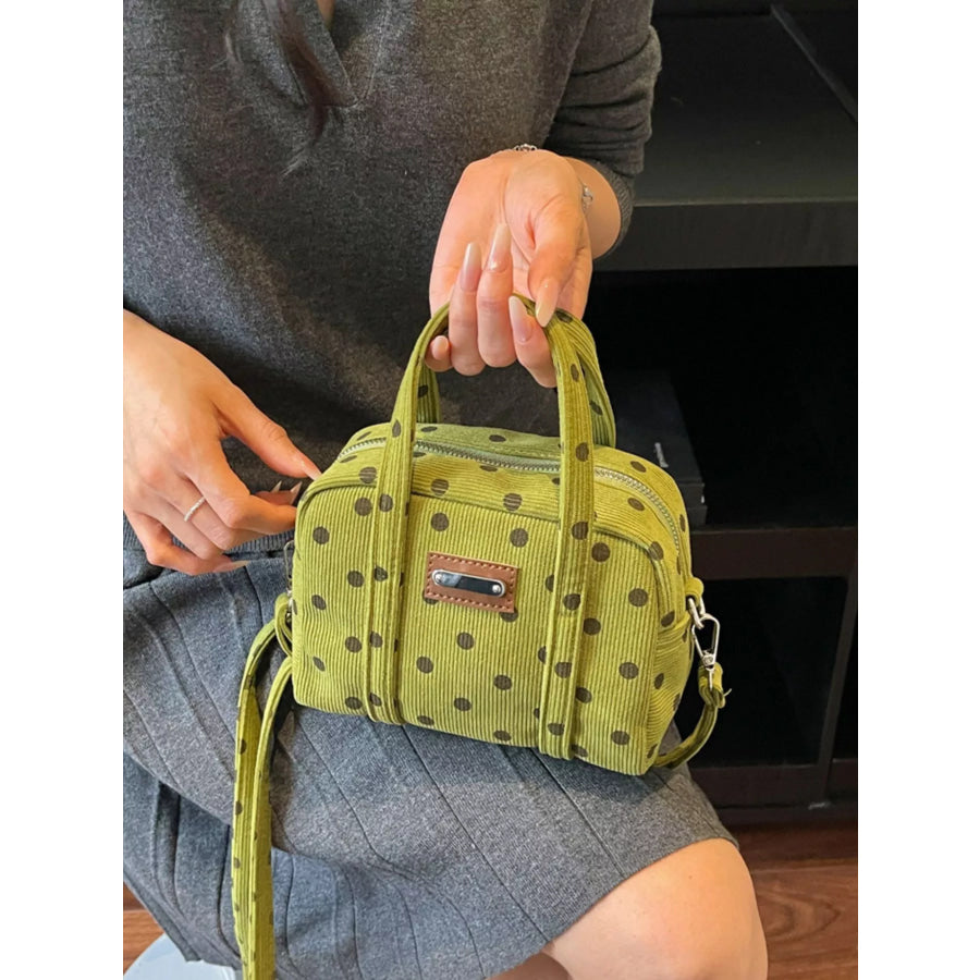 Polka Dot Crossbody Bag Apparel and Accessories