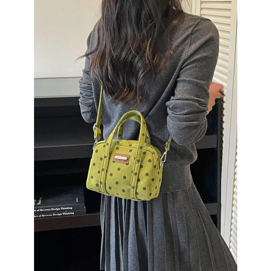 Polka Dot Crossbody Bag Apparel and Accessories