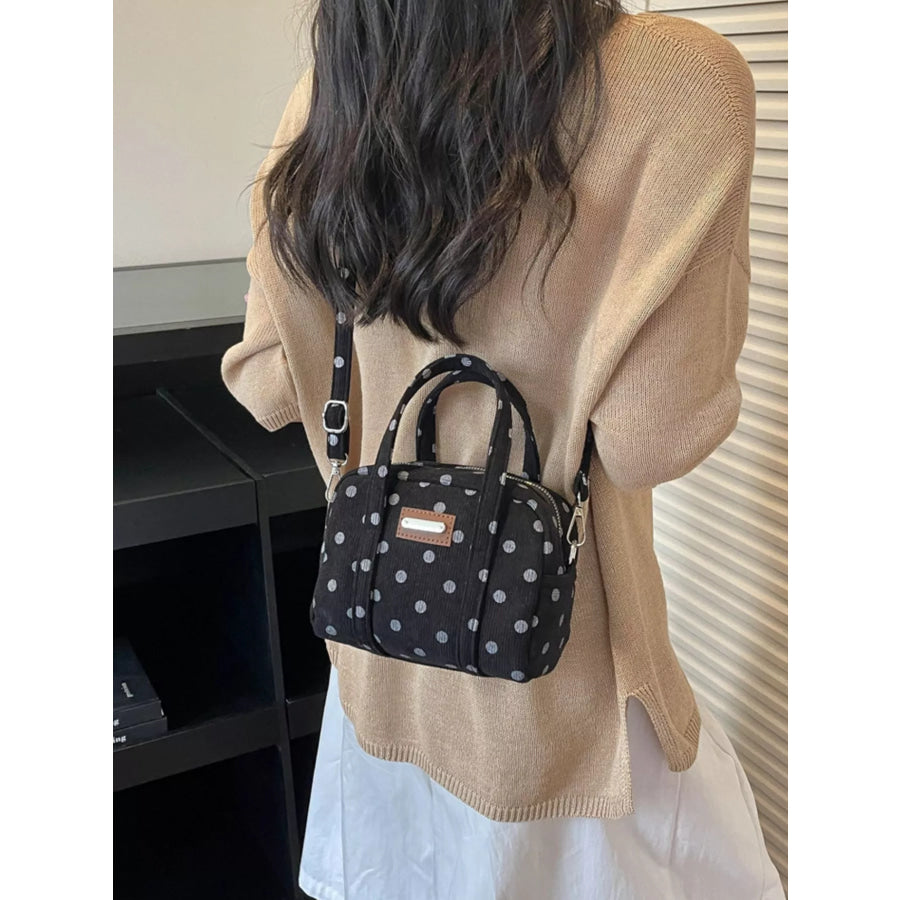 Polka Dot Crossbody Bag Apparel and Accessories