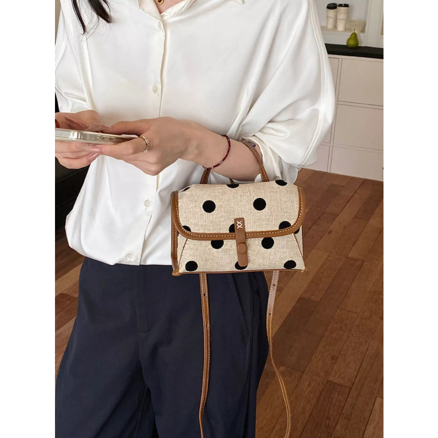 Polka Dot Crossbody Bag Apparel and Accessories