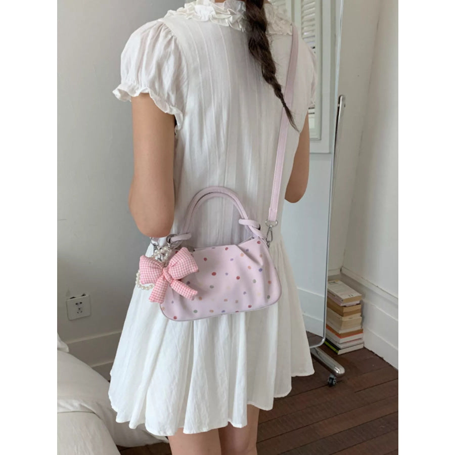Polka Dot Crossbody Bag Apparel and Accessories