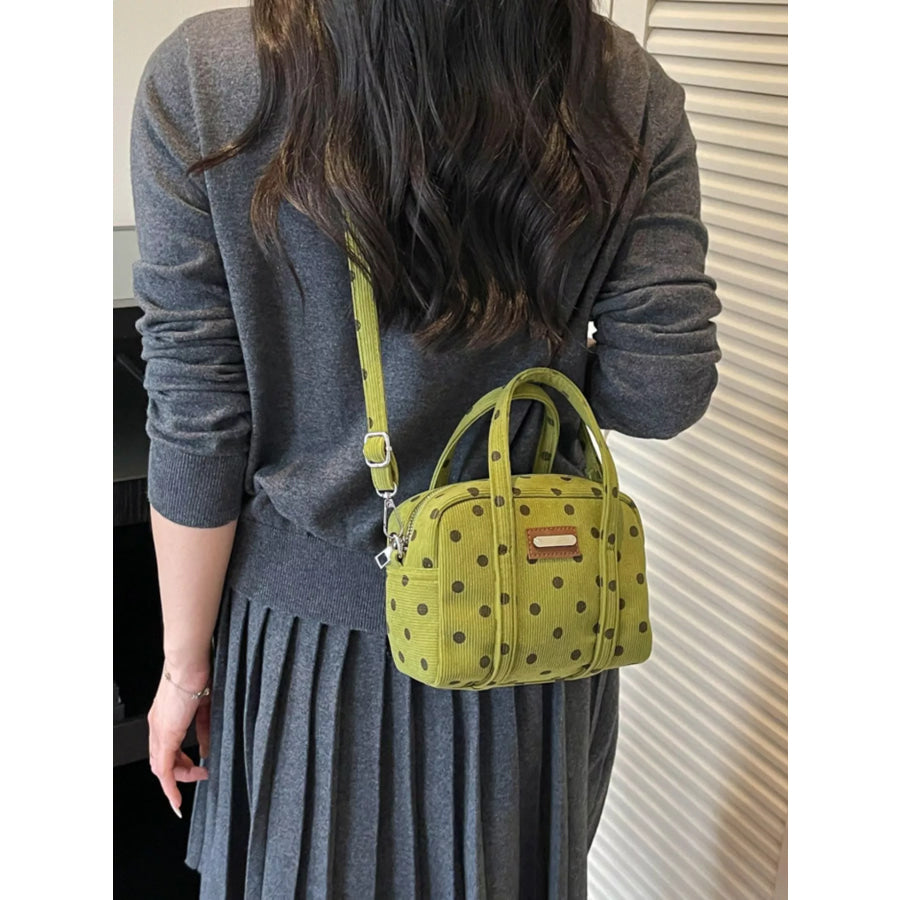 Polka Dot Crossbody Bag Apparel and Accessories