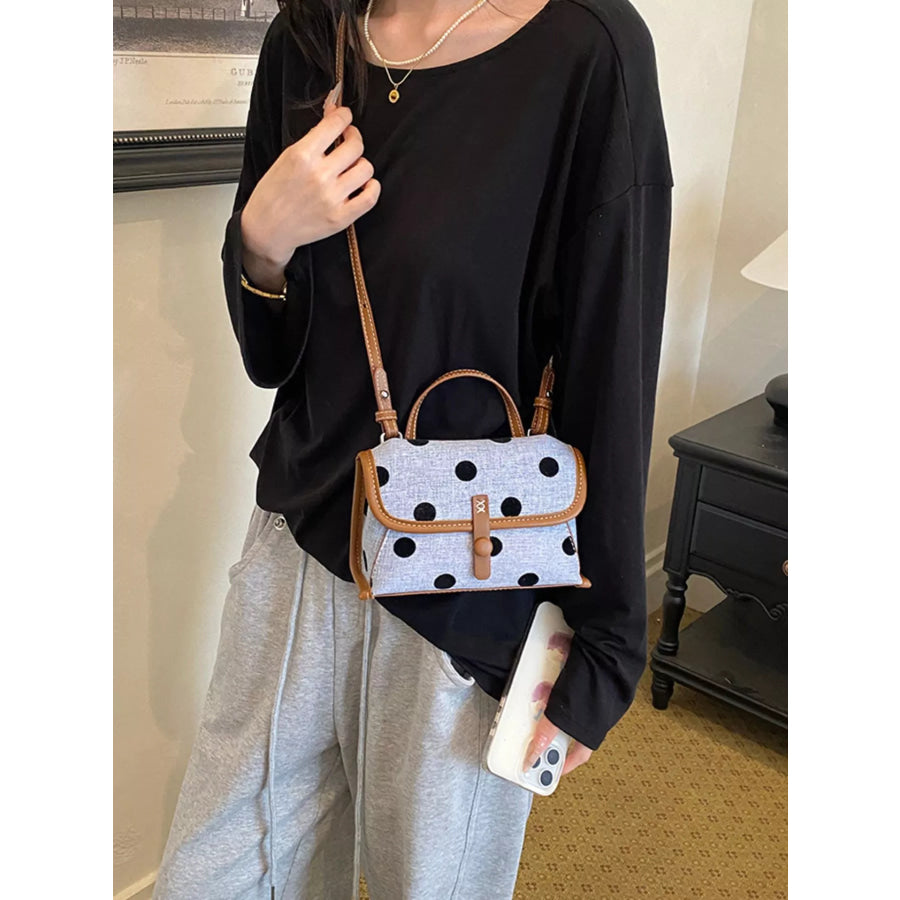 Polka Dot Crossbody Bag Apparel and Accessories