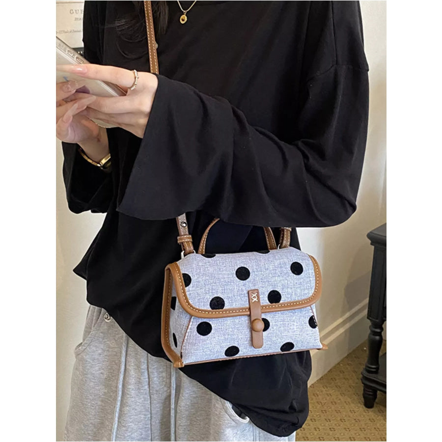 Polka Dot Crossbody Bag Apparel and Accessories