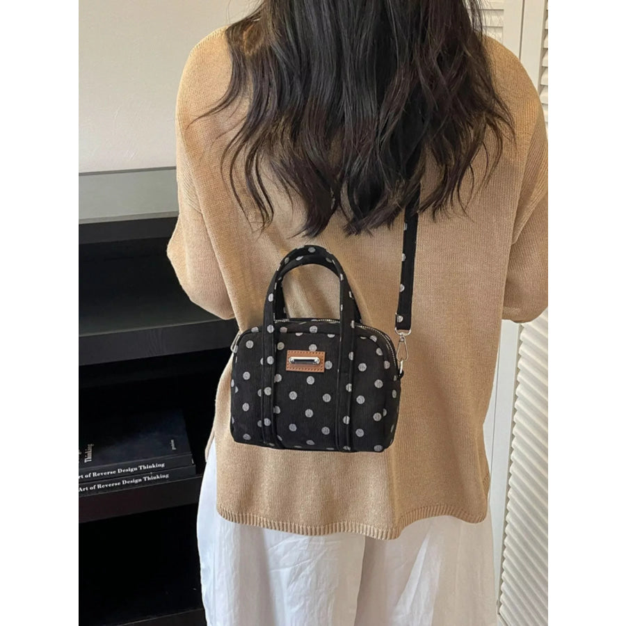 Polka Dot Crossbody Bag Apparel and Accessories